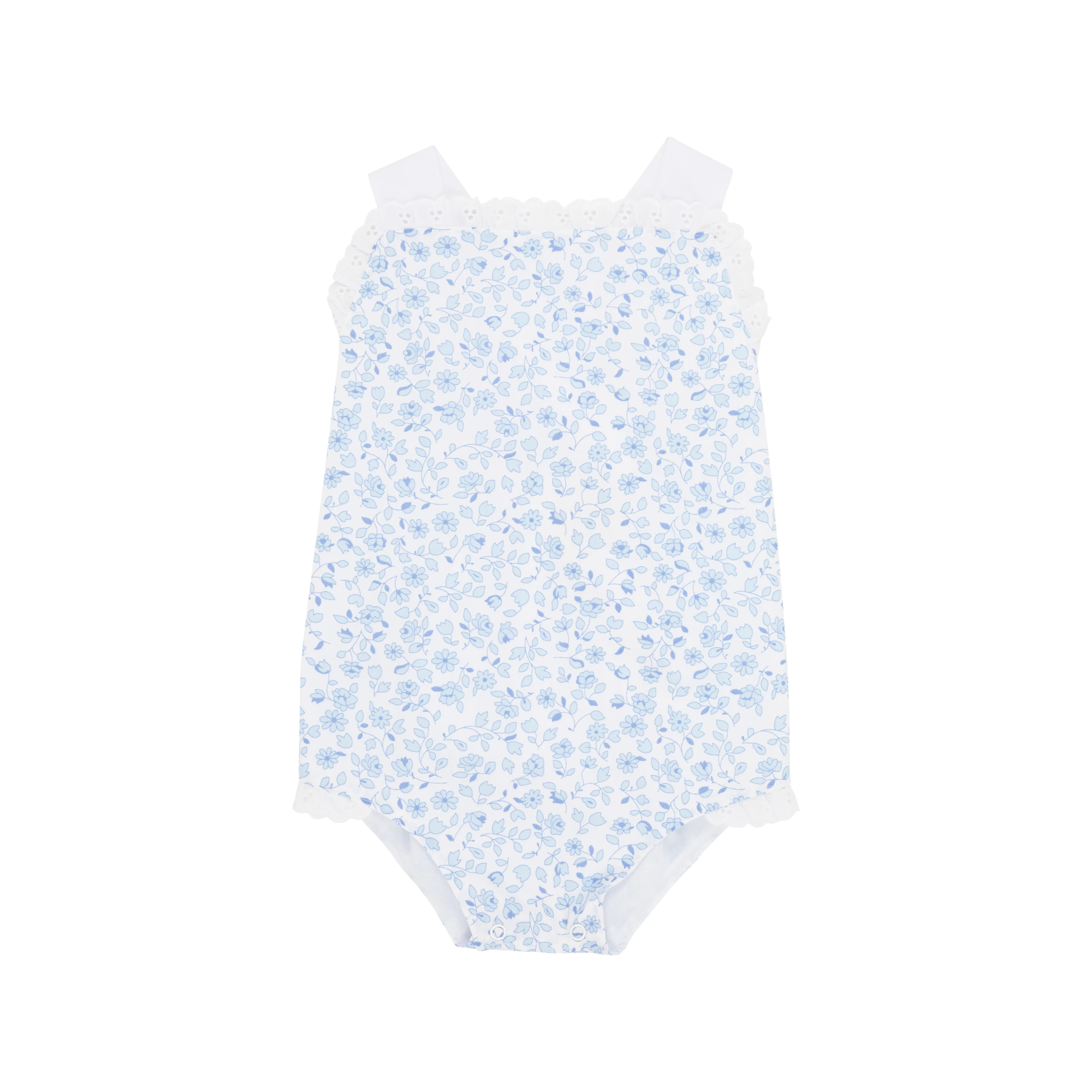 Sisi Sunsuit - Greenbriar Garden with Worth Avenue White | The Beaufort Bonnet Company