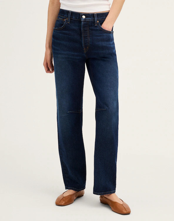 The Darted Barrel-Leg Jean in Comfort Stretch | Madewell