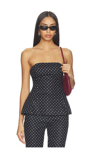 FAITHFULL Petro Top in Black. - size S | Revolve Clothing (Global)