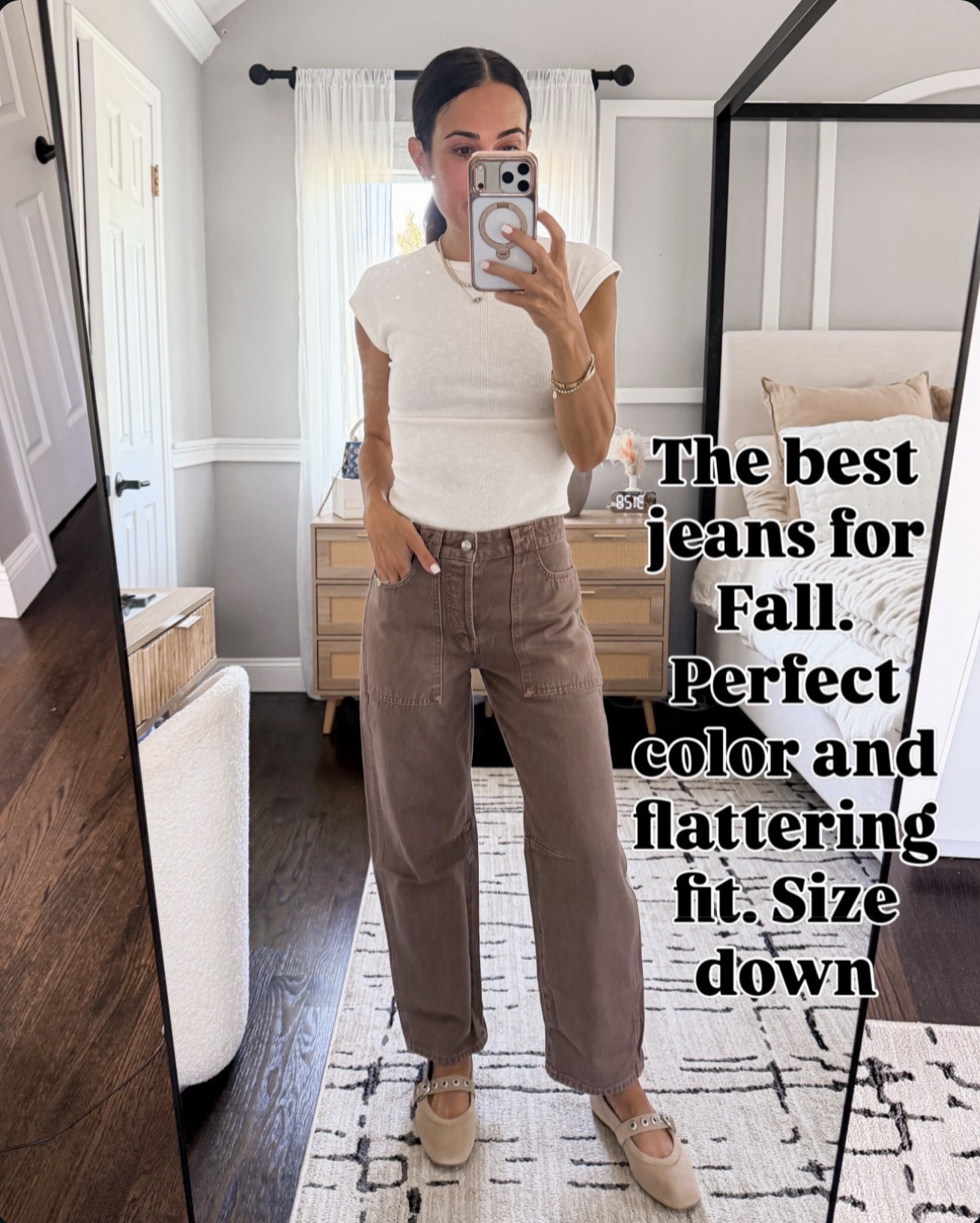 At 43, I’m done keeping clothes that just look pretty on the hanger.

If I’m reaching past it every morning… it’s gone. 🙅🏻‍♀️

These are the pieces that make getting dressed easier because they actually get worn. The jeans that somehow go with everything. The sweater I know I’ll grab on repeat. The comfy set that still looks put together. The sneakers that make every outfit feel cooler.

Which one would you steal from my closet first? 👀

#LTKOver40 #LTKSeasonal #LTKootd