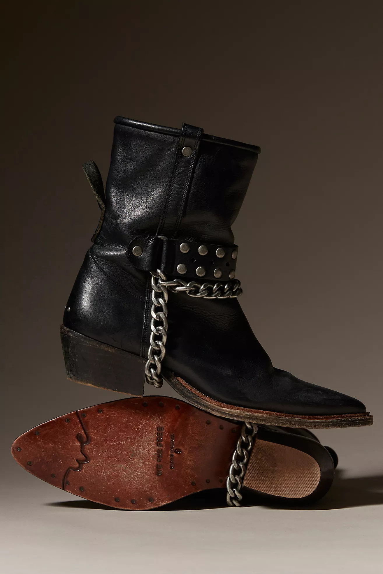 We The Free Aiden Chain Boots | Free People (Global - UK&FR Excluded)