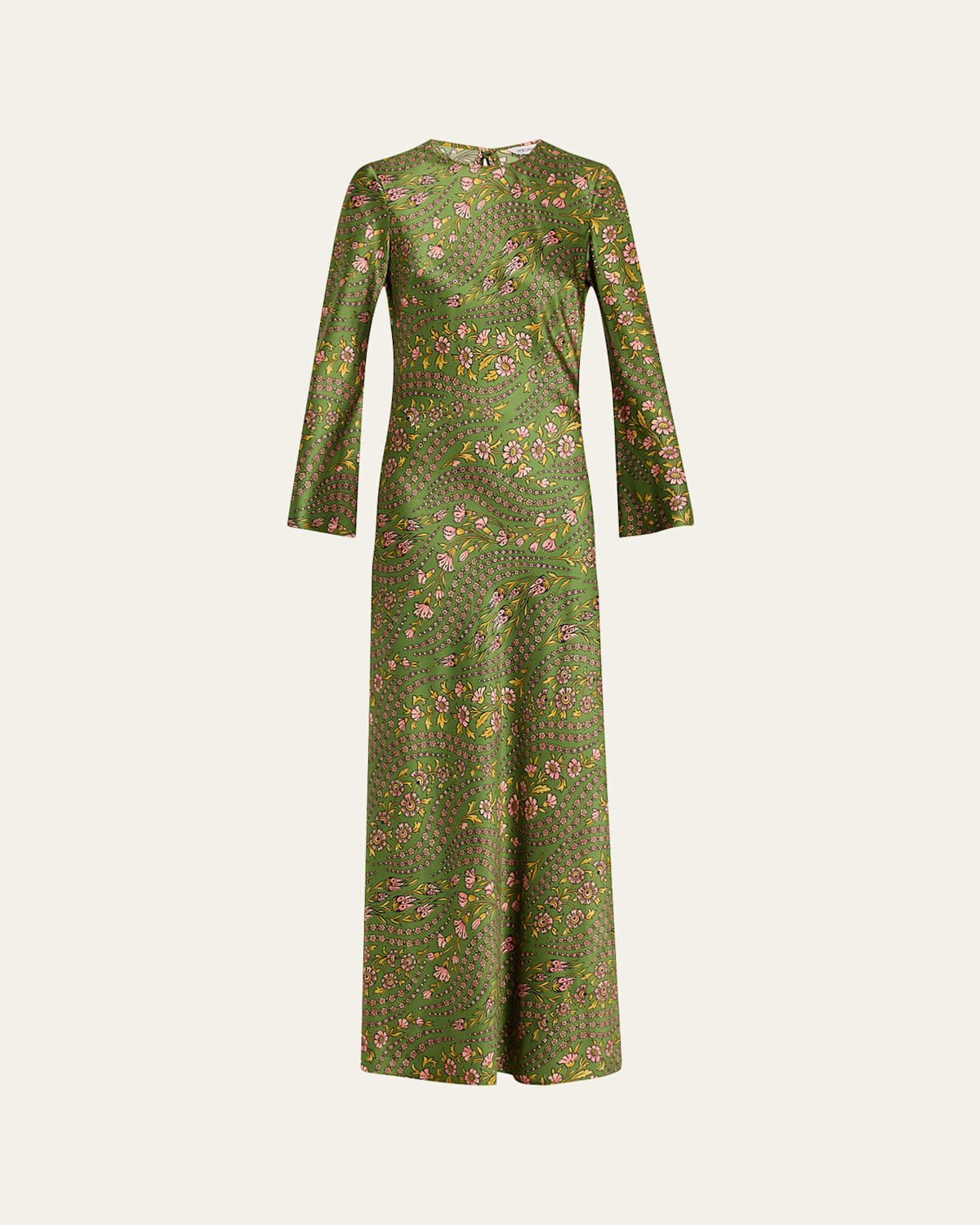Gemma Floral Long-Sleeve Maxi Dress | Bergdorf Goodman