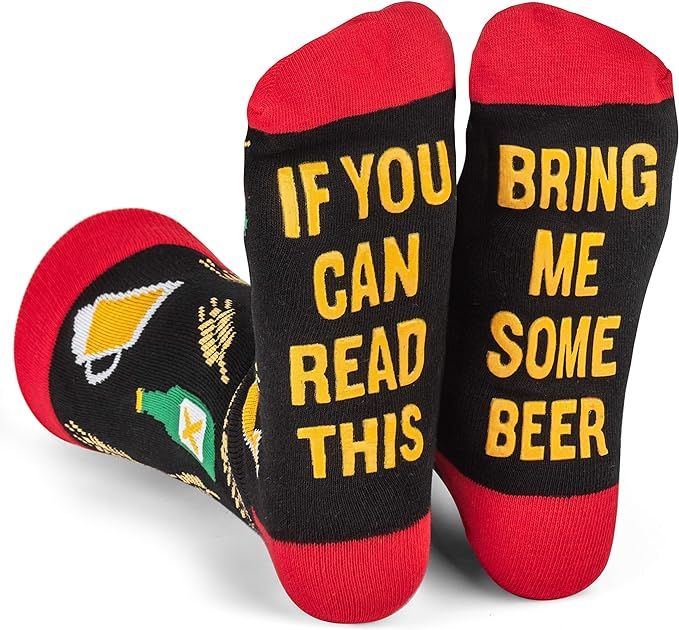 If You Can Read This - Funny Socks Novelty Gift For Men, Women and Teens | Amazon (US)