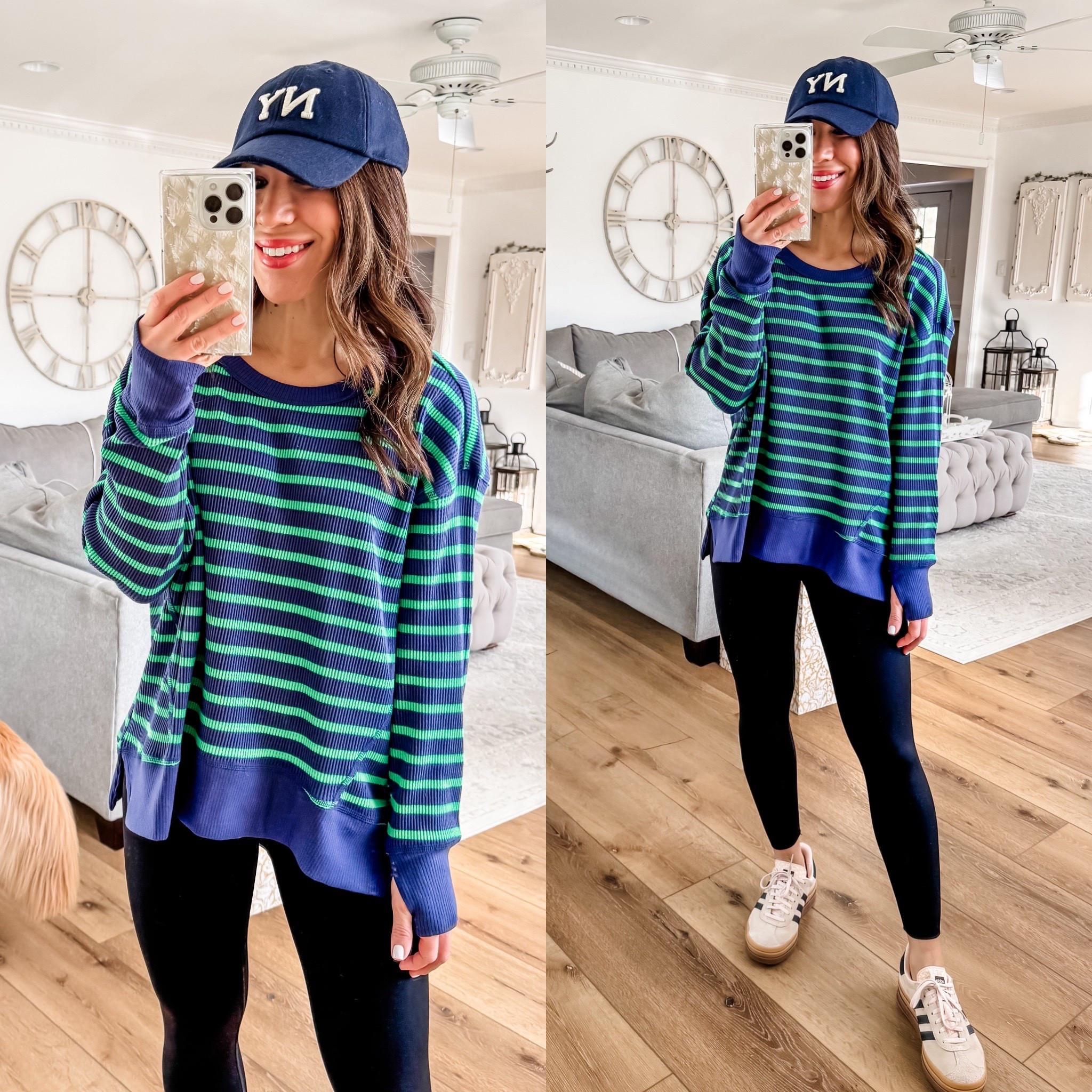 Small top. Legging small short. Sneakers TTS.



#LTKOver40 #LTKFindsUnder100