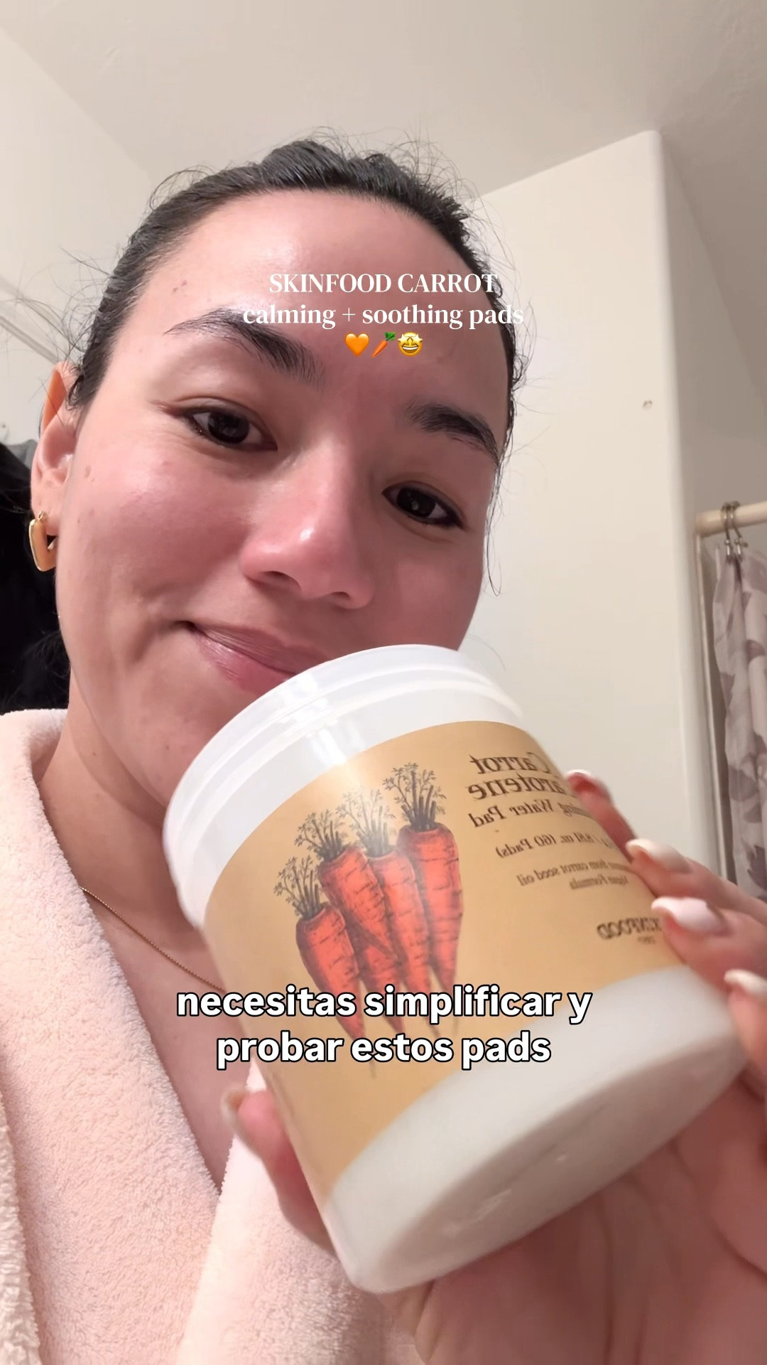 Carrot water pads de SKINFOOD
SOOTHING AND CALMING 

#LTKgrwm #LTKselfcare #LTKmorningroutine