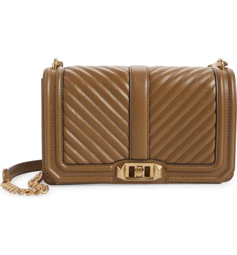 Love Chevron Quilted Leather Crossbody Bag | Nordstrom
