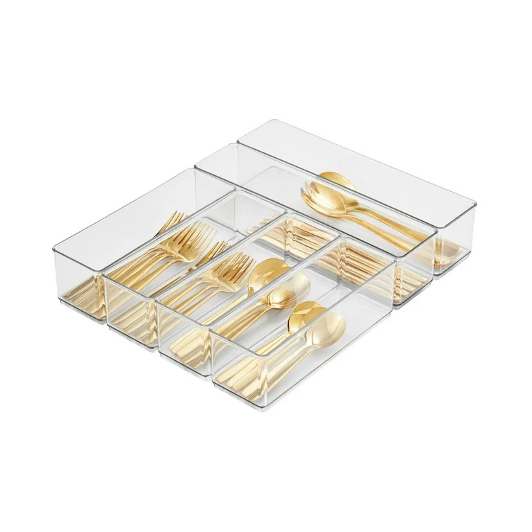 The Home Edit 6 Piece Kitchen Drawer Edit, Multi-Purpose Kitchen Storage and Organization Solutio... | Walmart (US)