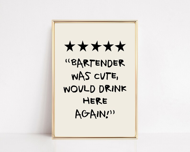 bar cart print | bar cart decor | aesthetic room decor | trendy wall art | bar cart art | funky d... | Etsy (US)