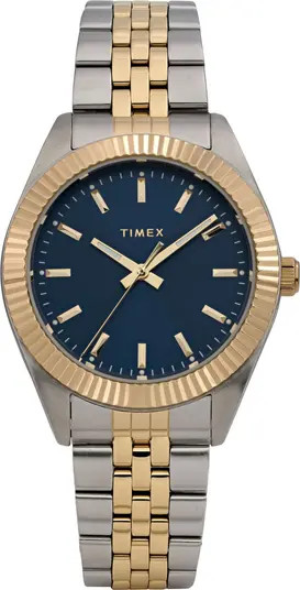 Timex® Legacy Celestial Two-Tone Bracelet Watch, 36mm | Nordstrom | Nordstrom