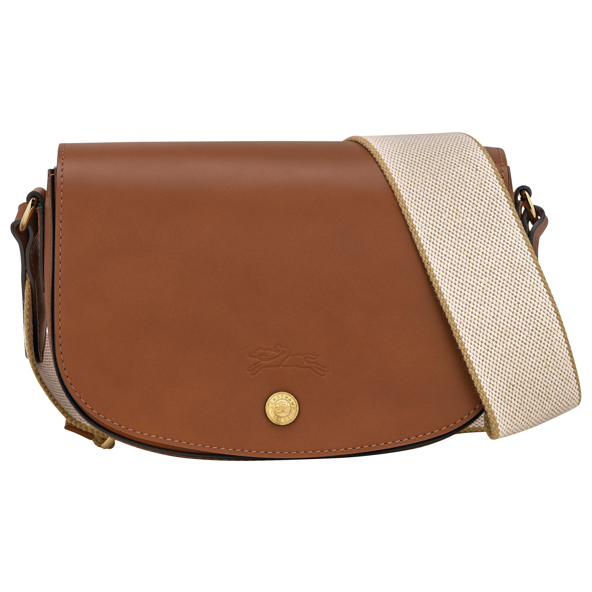 Épure S Crossbody bag Cognac - Leather | Longchamp US | Longchamp