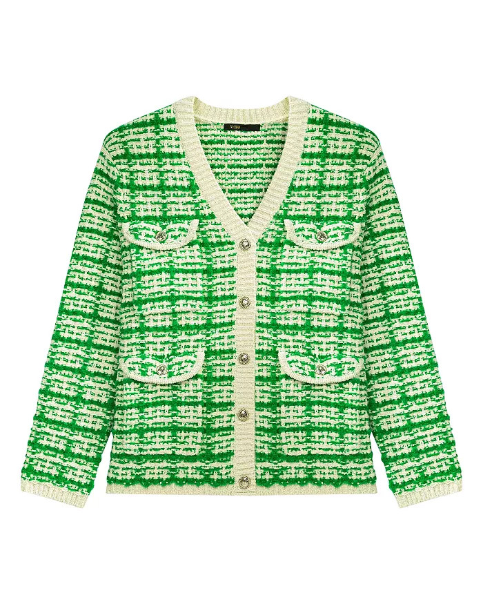 Metalo Tweed Knit Cardigan | Bloomingdale's (US)