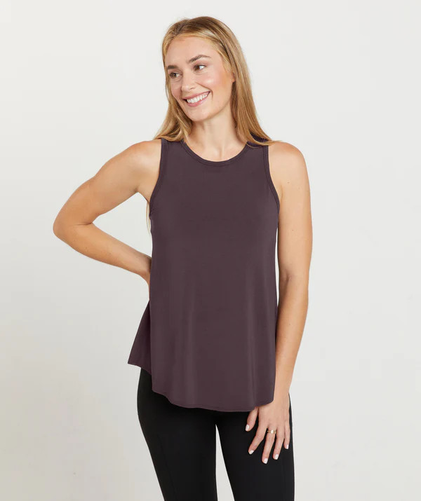 The Freedom Racerback Tank with built-in bra | Shebird