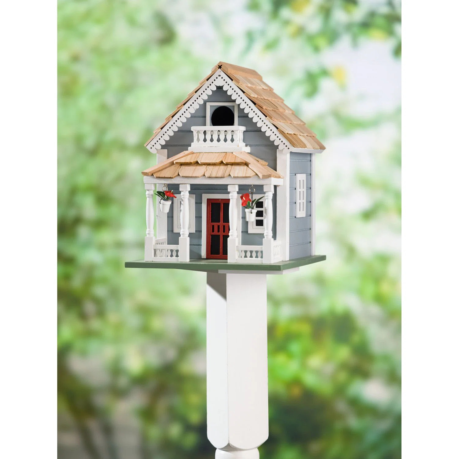 Jarimannos 9 in x 7.5 in x 9.8 in Birdhouse | Wayfair North America