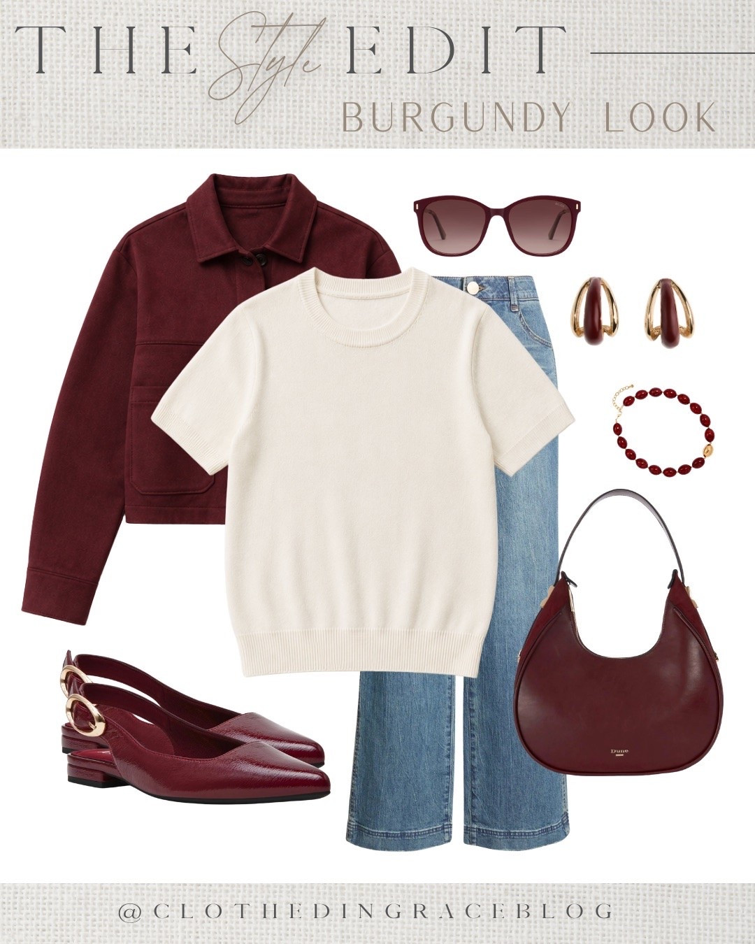 A burgundy look, perfect for fall!

#LTKSeasonal #LTKmomlife #LTKootd