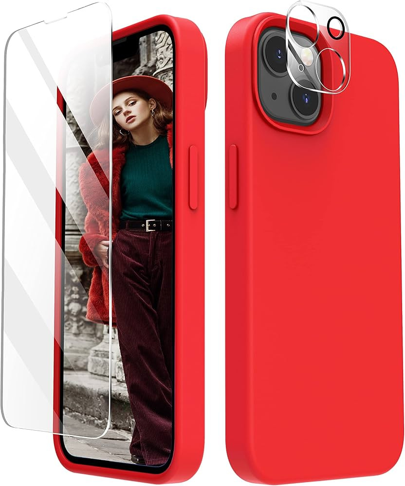 Cordking [5 in 1] Designed for iPhone 13 Case, with 2 Screen Protectors + 2 Camera Lens Protector... | Amazon (US)