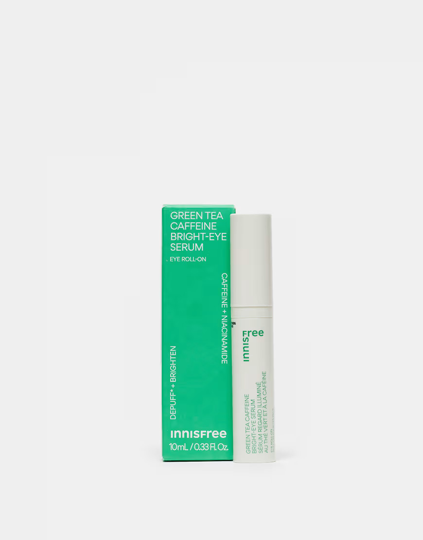 INNISFREE Green Tea Caffeine Bright-Eye Serum 10ml-No colour | ASOS (Global)