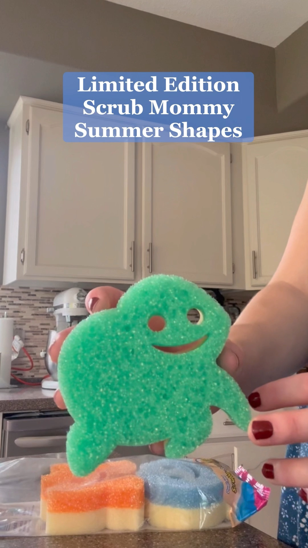 Scrub mommy sponge scrub daddy cleaning summer shapes sponges clean limited edition 

#LTKmomlife #LTKHome #LTKSeasonal