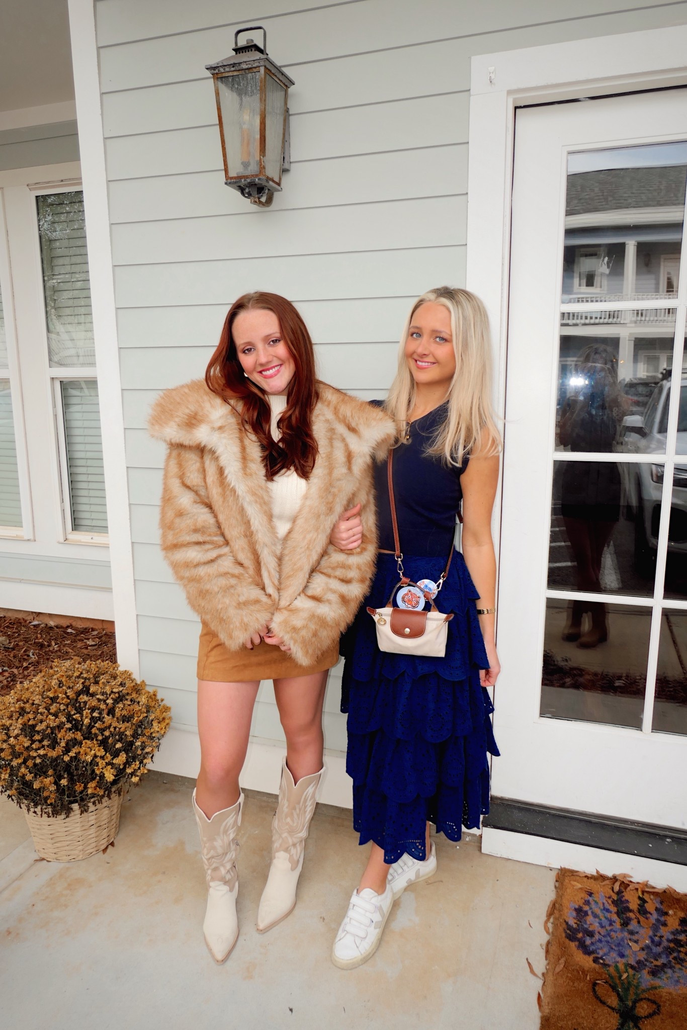 Faux fur coat with suede brown skirt for Auburn game day 

#LTKSaleAlert #LTKootd #LTKSeasonal