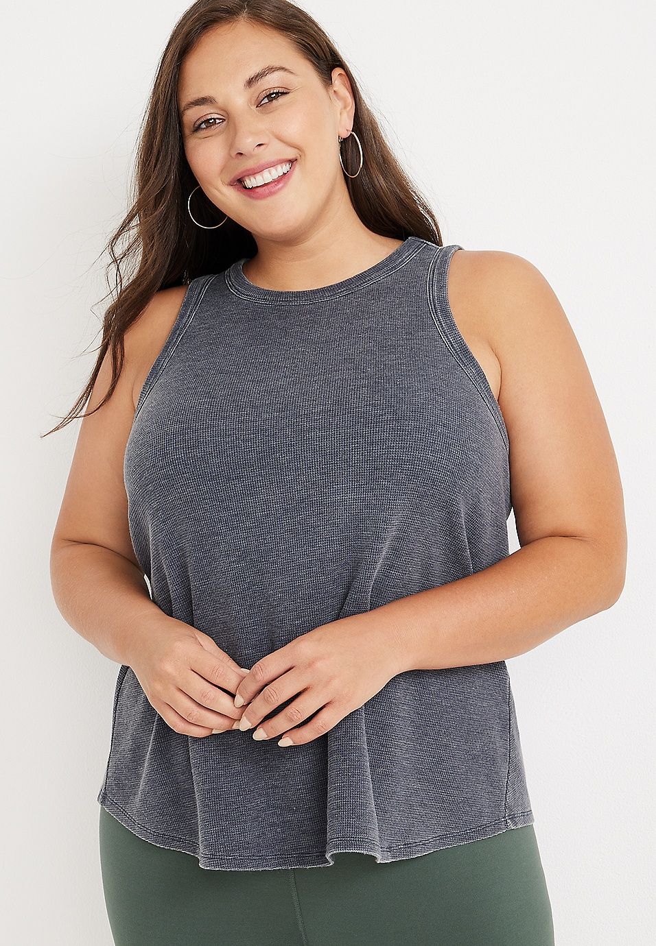 Plus Size Sunnybrook Swing Tank Top | Maurices