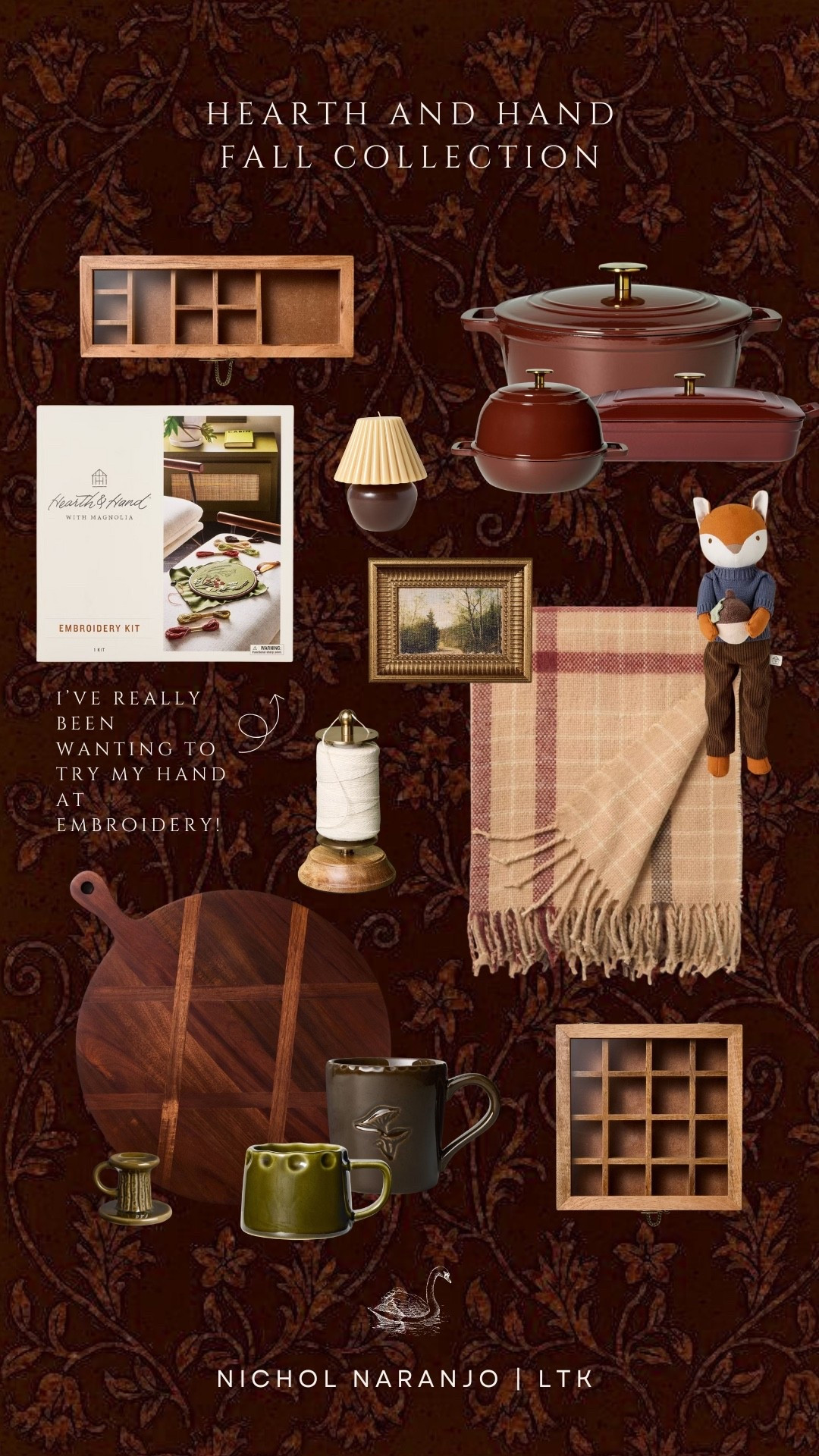 I’m loving all the rich, warm tones and textures in the latest Hearth and Hand by Magnolia collection. 🍂🧸☕️🧶

#LTKSeasonal #LTKHome