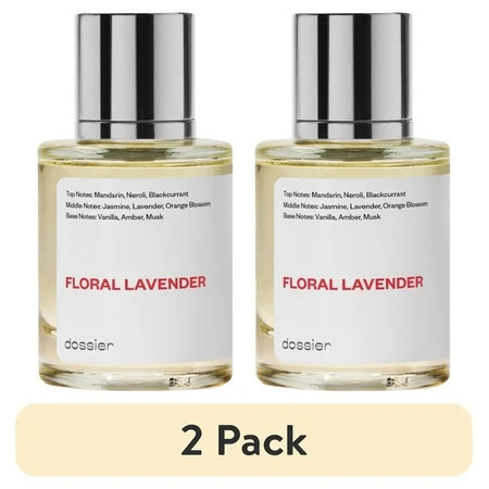 (2 pack) Dossier Floral Lavender Eau De Parfum, Inspired by Ysl's Libre, Perfume for Women, 1.7 oz | Walmart (US)