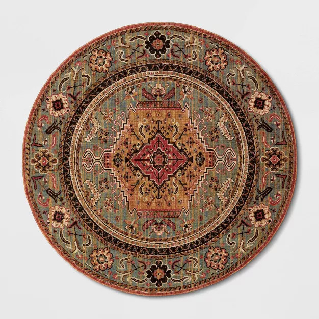 Floral Woven Accent Rug - Threshold™ | Target