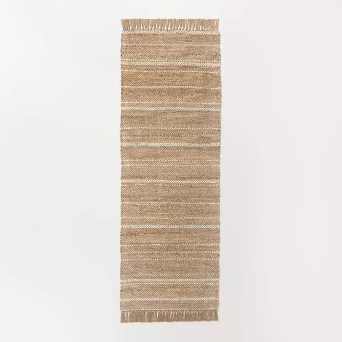 Jute Variegated Stripe Area Rug - Hearth & Hand™ with Magnolia | Target