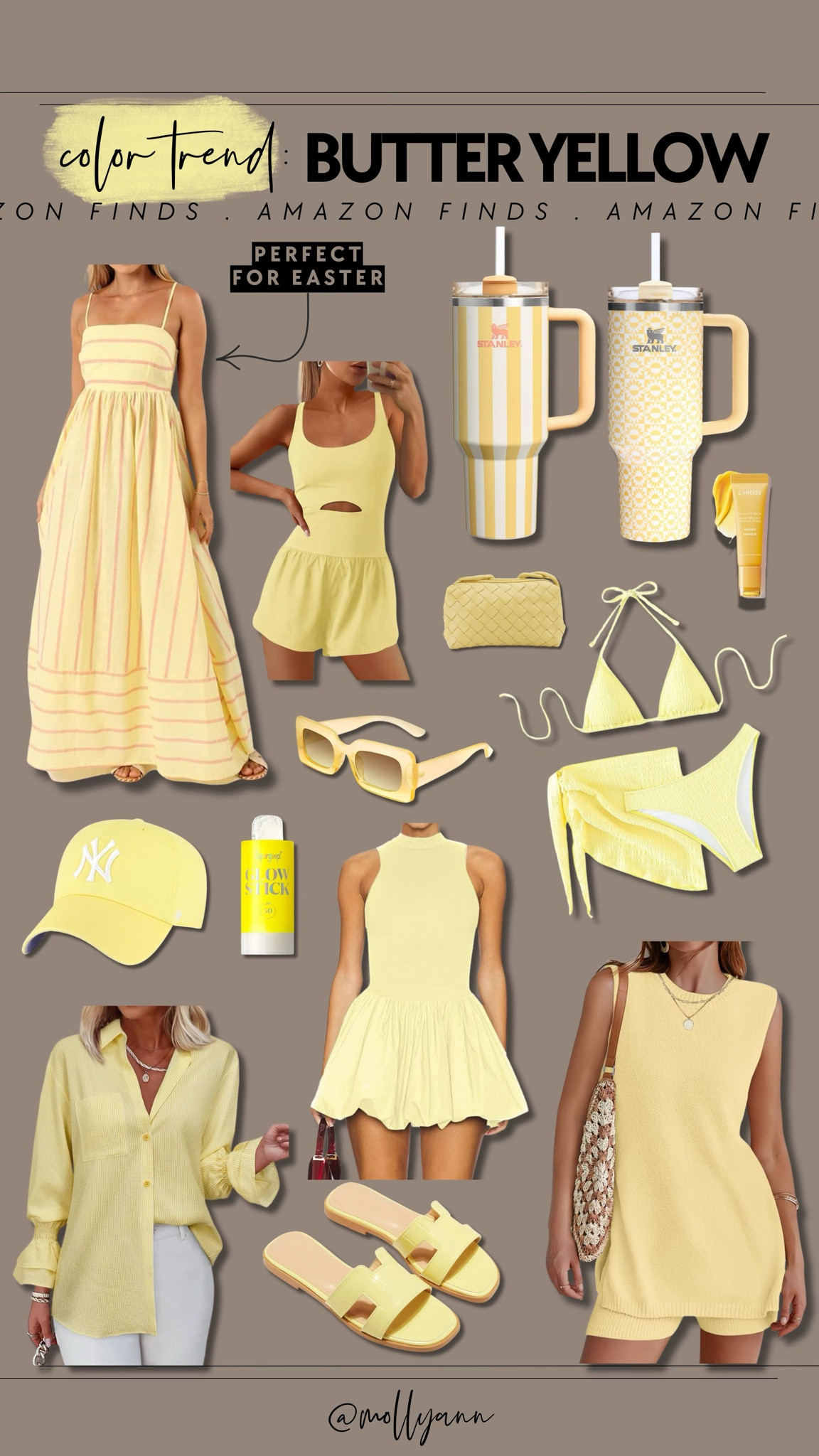 Butter Yellow 🧈 💛 TRNDING! Everything from Amazon. 

#yellow 

#LTKFindsUnder50 #LTKOver40 #LTKStyleTip