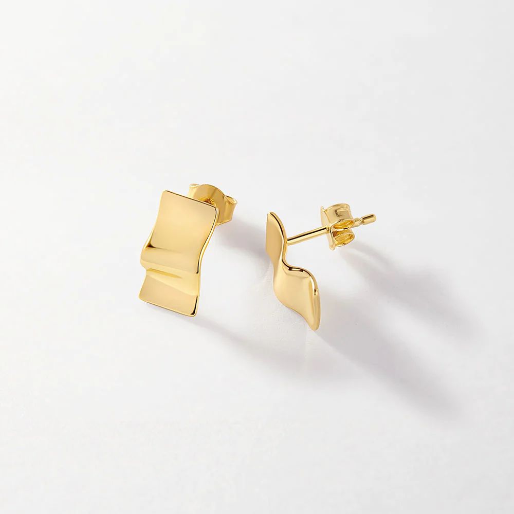 Wave Earrings | Edge of Ember Ltd