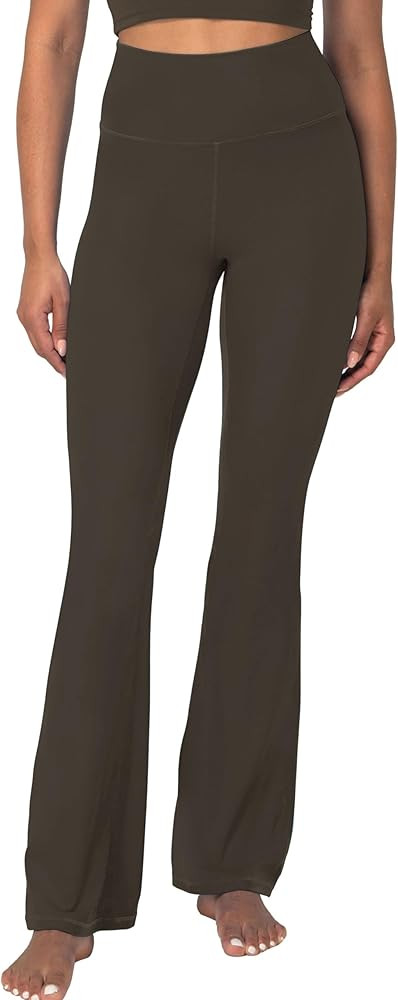 Sunzel Mini Flare Leggings for Women, High Waist Yoga Pants with Tummy Control, Casual Gym Workou... | Amazon (US)