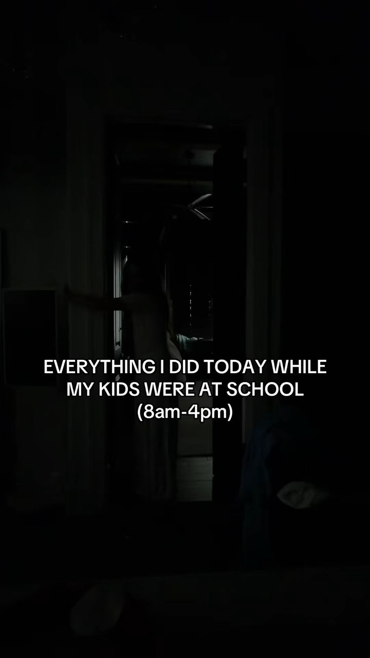 Everything I did today while my kids were at school!