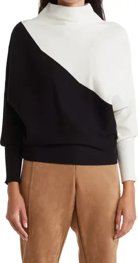 Diagonal Color Block Dolman Sweater | Nordstrom Rack