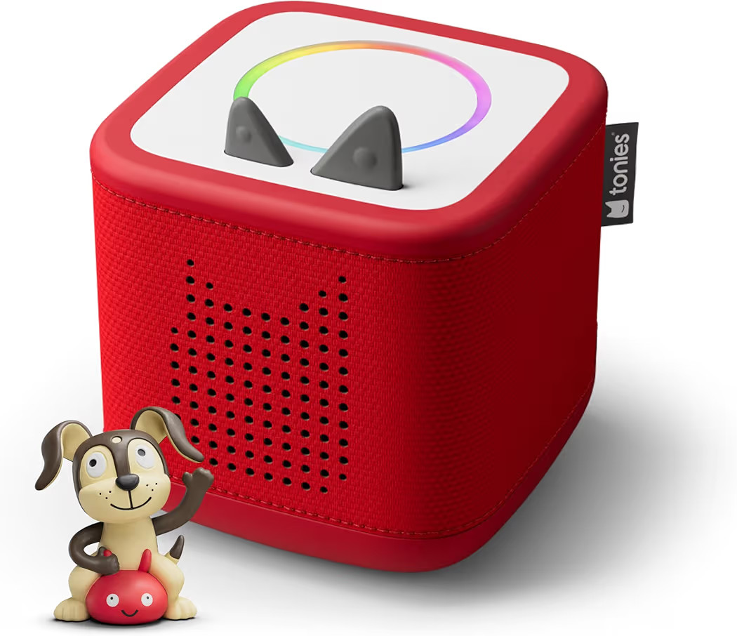 Toniebox 2 Audio Player Starter Set for Kids 1+ with Playtime Puppy - Listen play and grow - Sky ... | Amazon (US)
