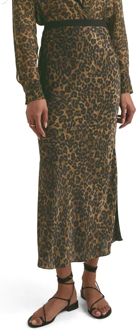 Favorite Daughter The Josie Leopard Print Maxi Skirt | Nordstrom | Nordstrom