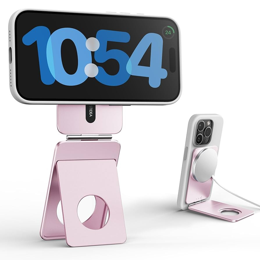Magnetic Tripod for iPhone, Aluminium Phone Tripod Stand Compatible with Magsafe iPhone 17/16/15/... | Amazon (US)