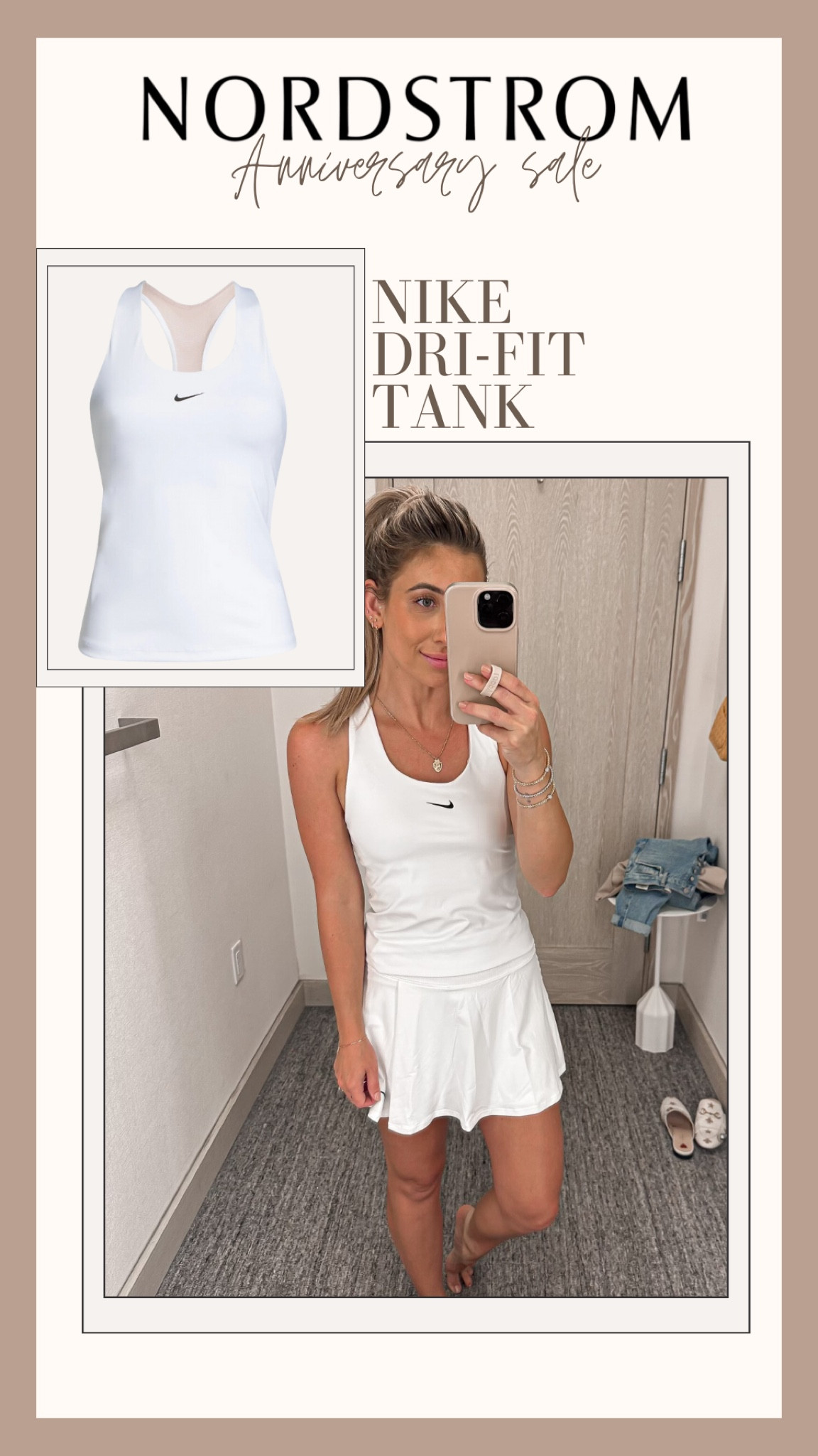 Shop this cute Nike Tank in the Nordstrom Anniversary Sale! 

#LauraBeverlin #NordstromAnniversarySale #NordstromAnniversary #AthleticClothes #WorkoutOutfit 

#LTKsalealert #LTKstyletip #LTKxNSale