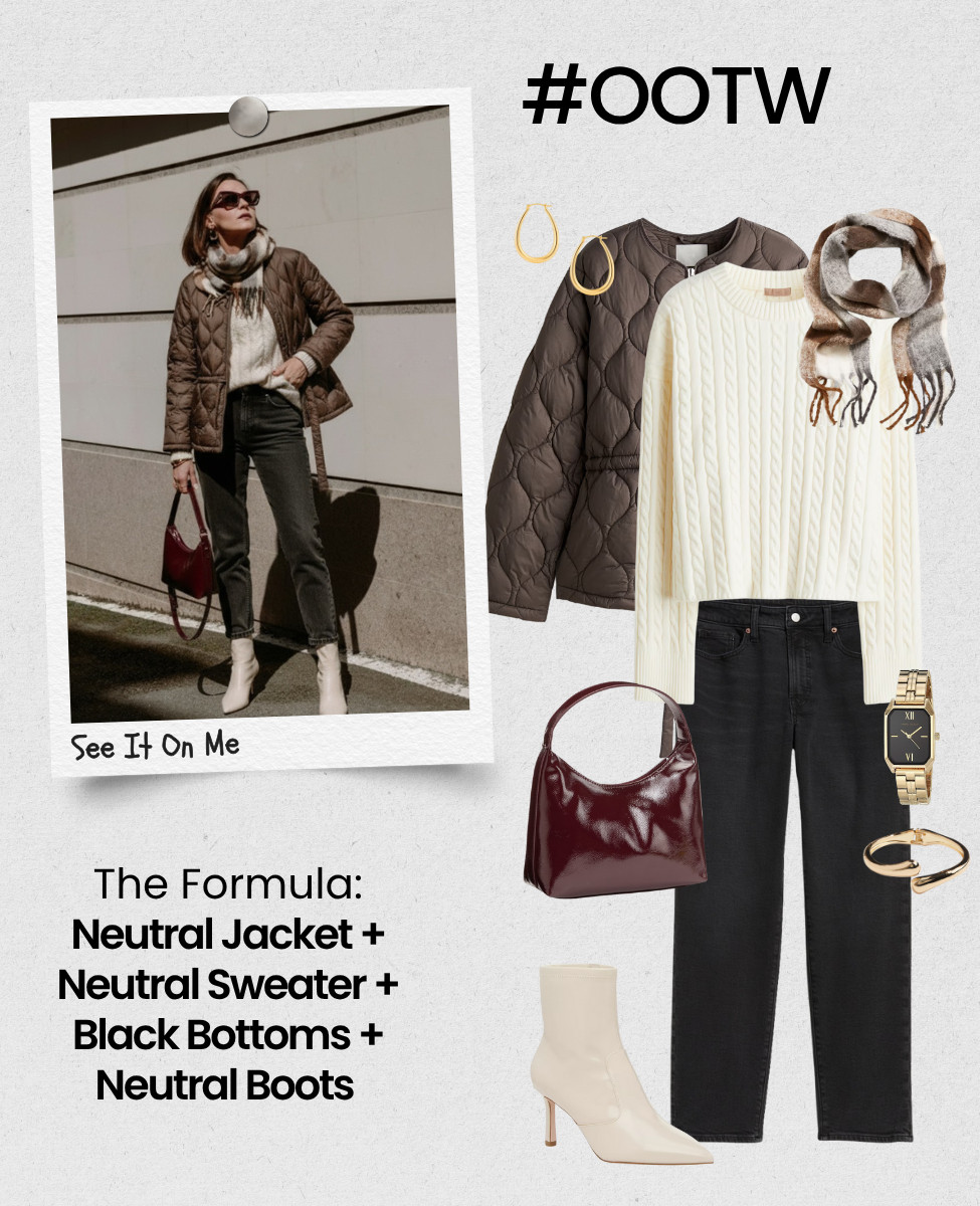 Check out all 31 outfits we've styled for December in our app 📲. 

 #LTKootd #LTKSeasonal #LTKOver40