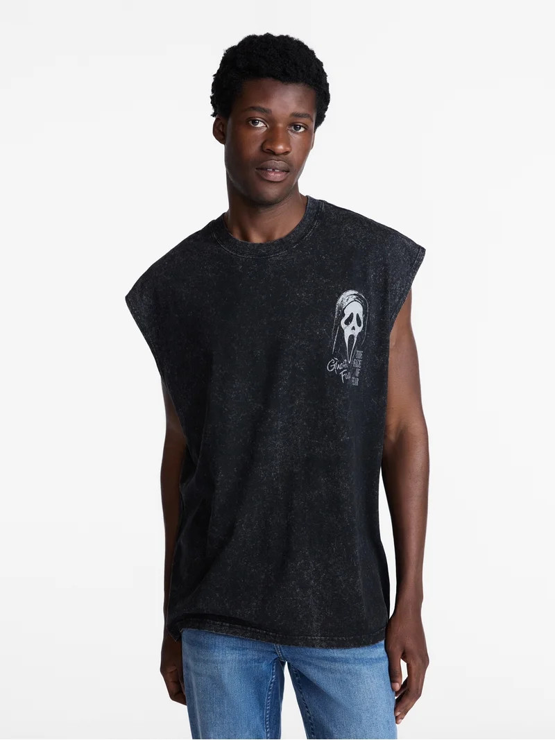 Ghostface Men's and Big Men's Muscle Tank Top, Sizes XS-3XL | Walmart (US)