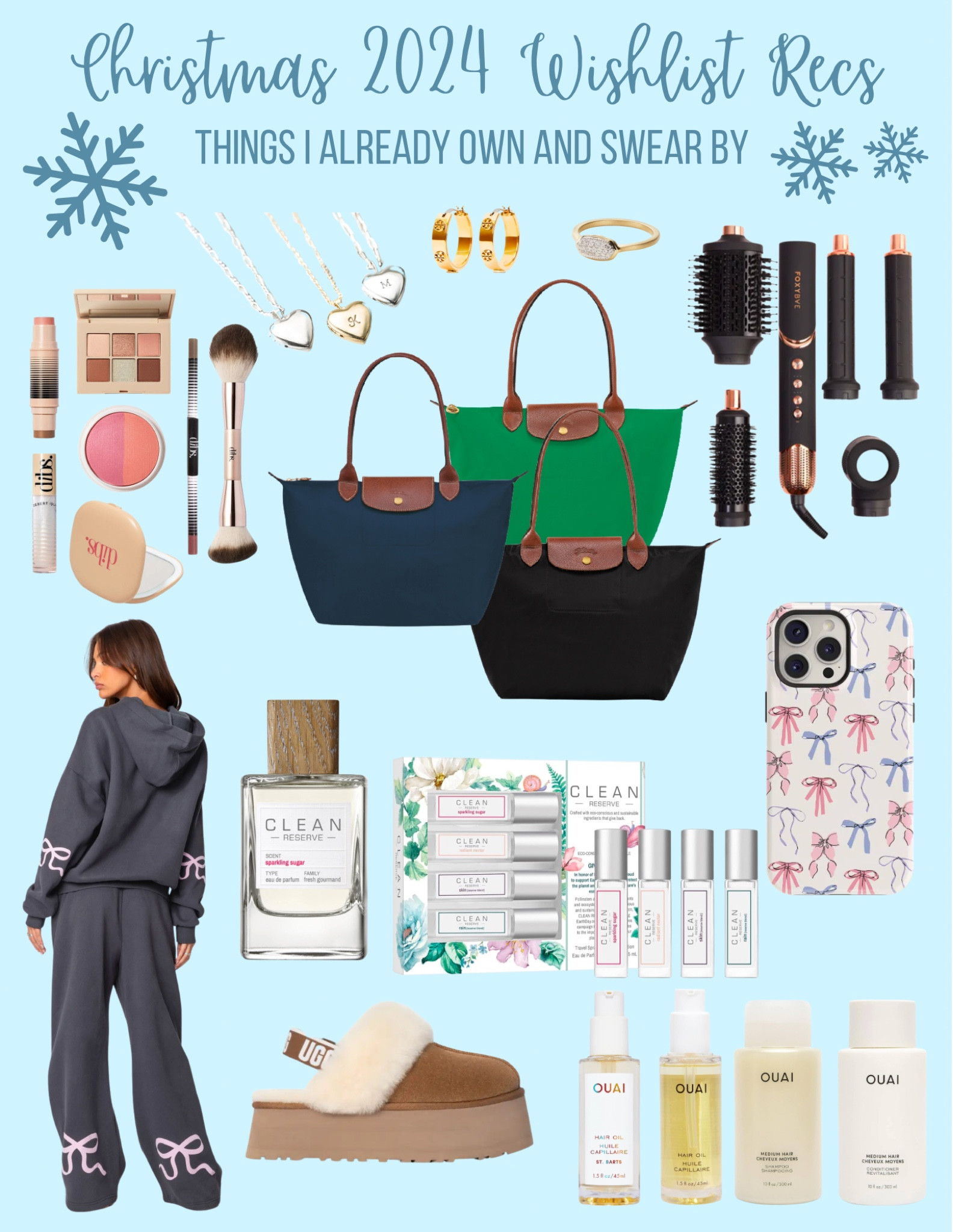 A gift guide that I know any woman with a classic style who also loves to keep current on trends will love! How do I know? These are all things that I’ve bought for myself and would 100% no doubt buy again. Your friend/mom/sister/bestie/wife/girlfriend/fiancee is guaranteed to love anything on this list! Also - if she’s been wanting a Dyson Airwrap or Shark Flexstyle, get her a FoxyBae Super Styler Pro! It’s the same technology and quality and it’s currently on sale for $170! 

#LTKHoliday #LTKFindsUnder100 #LTKGiftGuide