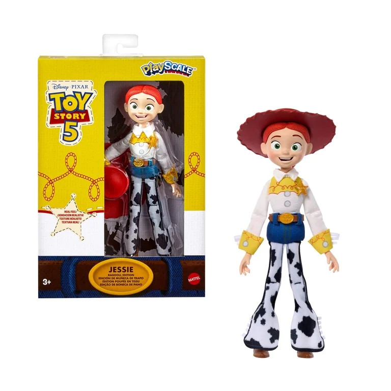Disney and Pixar Toy Story 5 Jessie Ragdoll Edition Figure, 7 Inch Playscale Movie Accurate | Walmart (US)