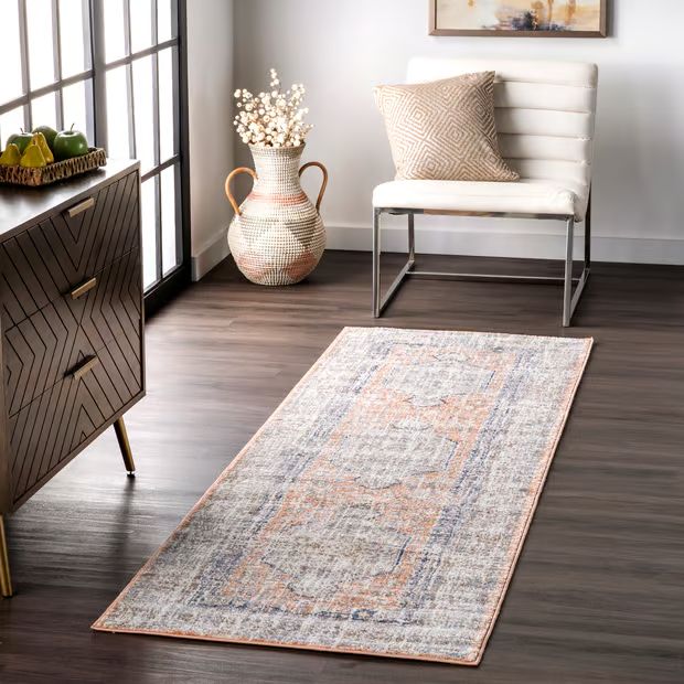 Peach Florid Dreams Area Rug | Rugs USA