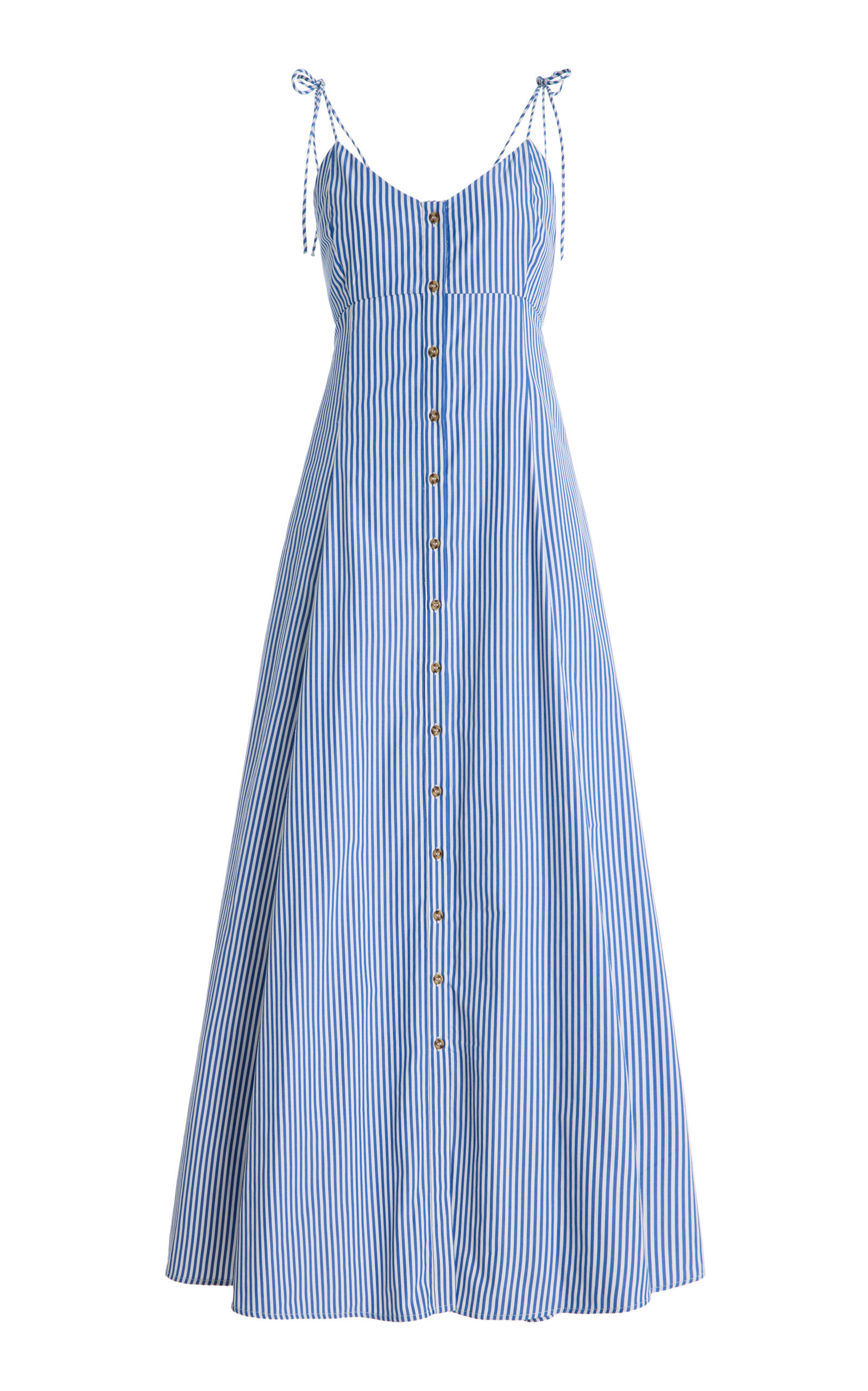 Rosie Assoulin - High Garden Striped Maxi Dress - Stripe - US 6 - Moda Operandi | Moda Operandi (Global)