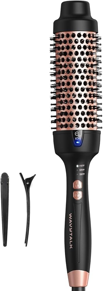 Wavytalk Thermal Brush, 1.7 Inch Blowout Express Blowout Brush, Negative Ion Technology for Creat... | Amazon (US)