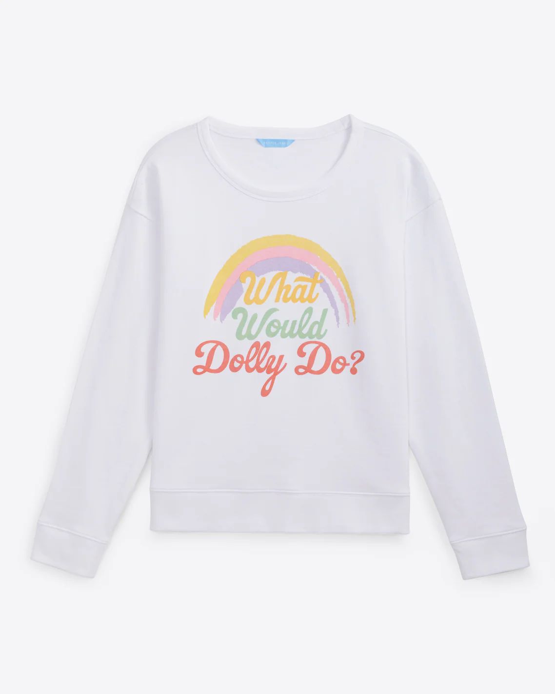 What Would Dolly Do Rainbow Sweatshirt | Draper James (US)