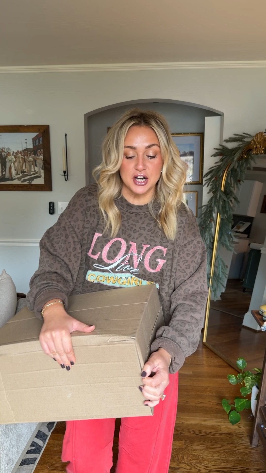 I am wearing a size medium in both the sets, size small in the skirt and xl in the mockneck! 