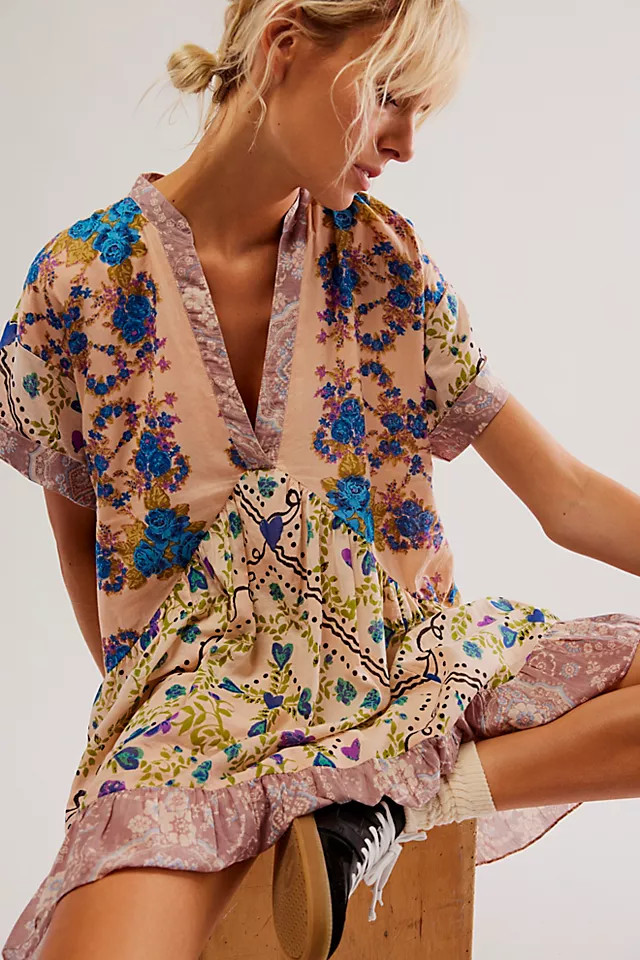 Printed Agnes Dress | Free People (Global - UK&FR Excluded)
