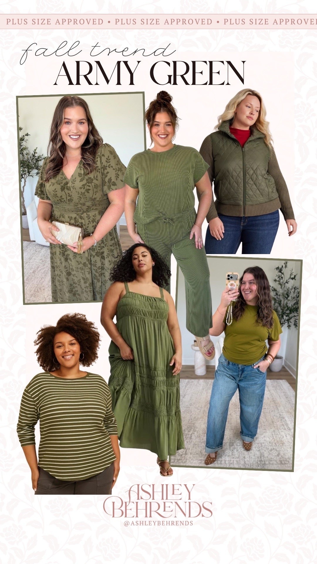This gorgeous army green color is one of the most underrated colors for the fall, and I’m not sure why. It is such a beautiful color that works so nicely with the changing leaves 🍁 and seasons. These are some of the most adorable finds for the early fall season that are plus size approved and on trend.
Army green fall looks, comfortable lounge set, travel look, wedding guest dress

#LTKSeasonal #LTKPlusSize