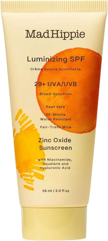 Mad Hippie Luminizing Facial SPF, Daily Protective Serum, 29 SPF Moisturizer & Mineral Sunscreen ... | Amazon (US)