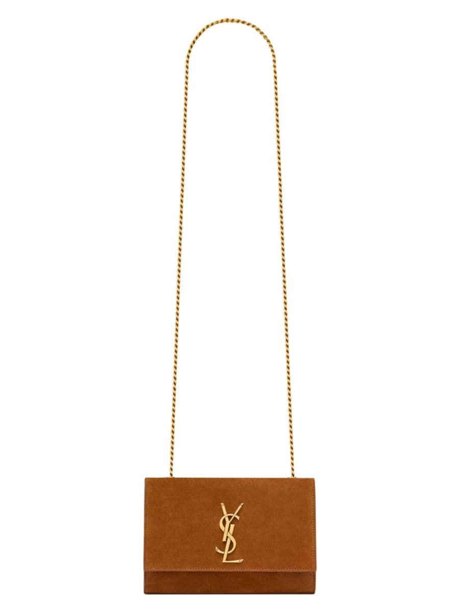 Kate Small Shoulder Bag in Suede | Saks Fifth Avenue