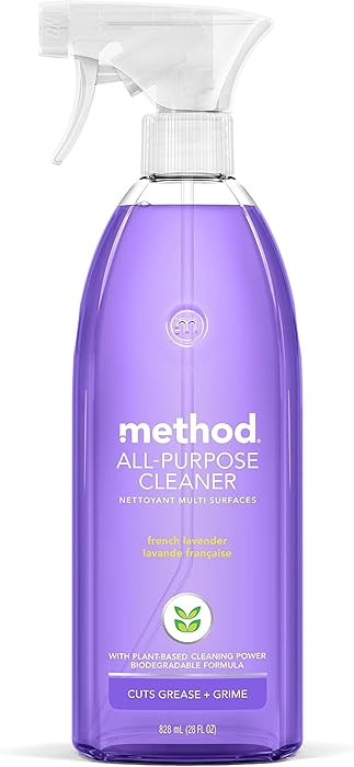 Method All-Purpose Cleaner Spray, French Lavender, Perfect for Most Counters, Tiles and More, 28 ... | Amazon (US)